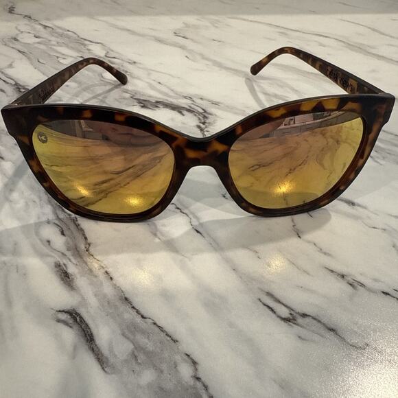 Knockaround Deja Views Matte Tortoise Shell/Rose Gold Sunglasses 56-18-140 2 - Picture 1 of 7